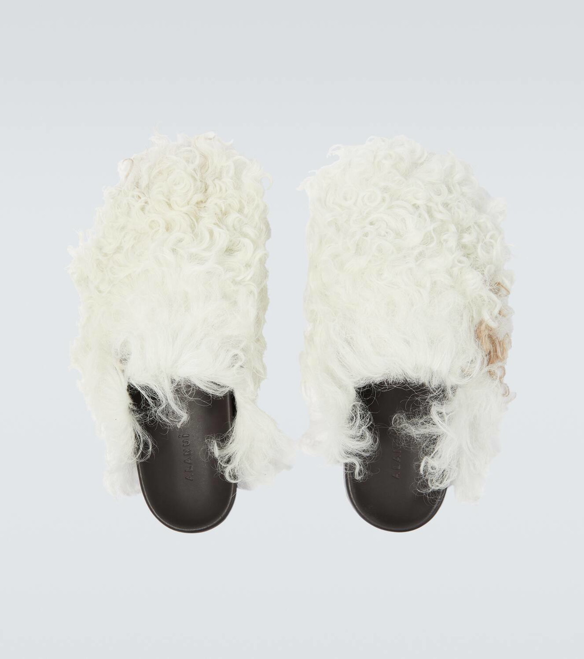 Alanui Journey shearling slippers