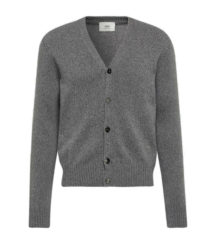 Photo: Ami Paris Cashmere and wool cardigan