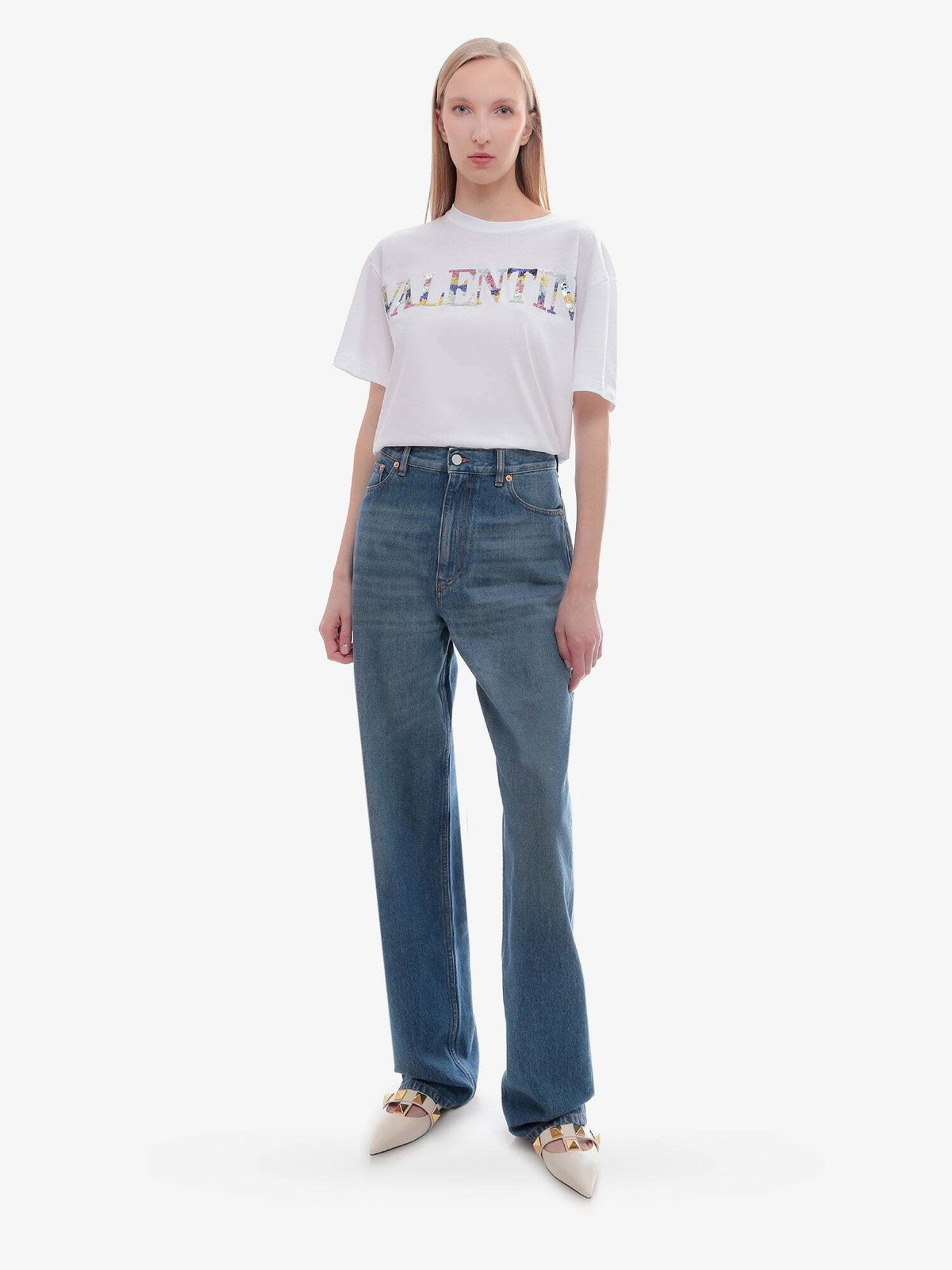 パンツ VALENTINO Woman Pants Blue 6B3DD19D94B 558 Valentino Jeans Blue Womens Valentino