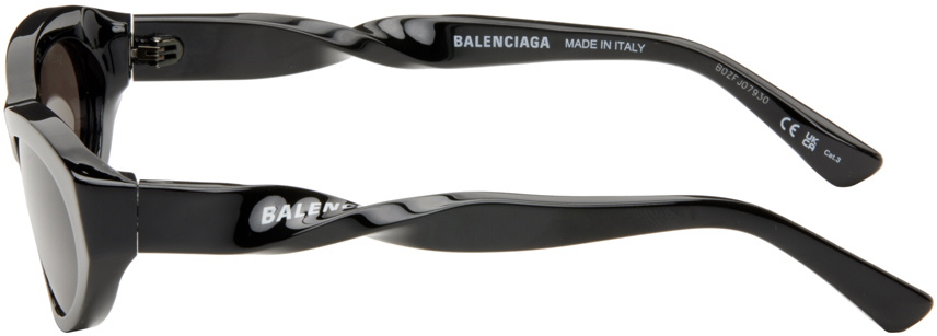 Balenciaga Black Cat-Eye Sunglasses Balenciaga