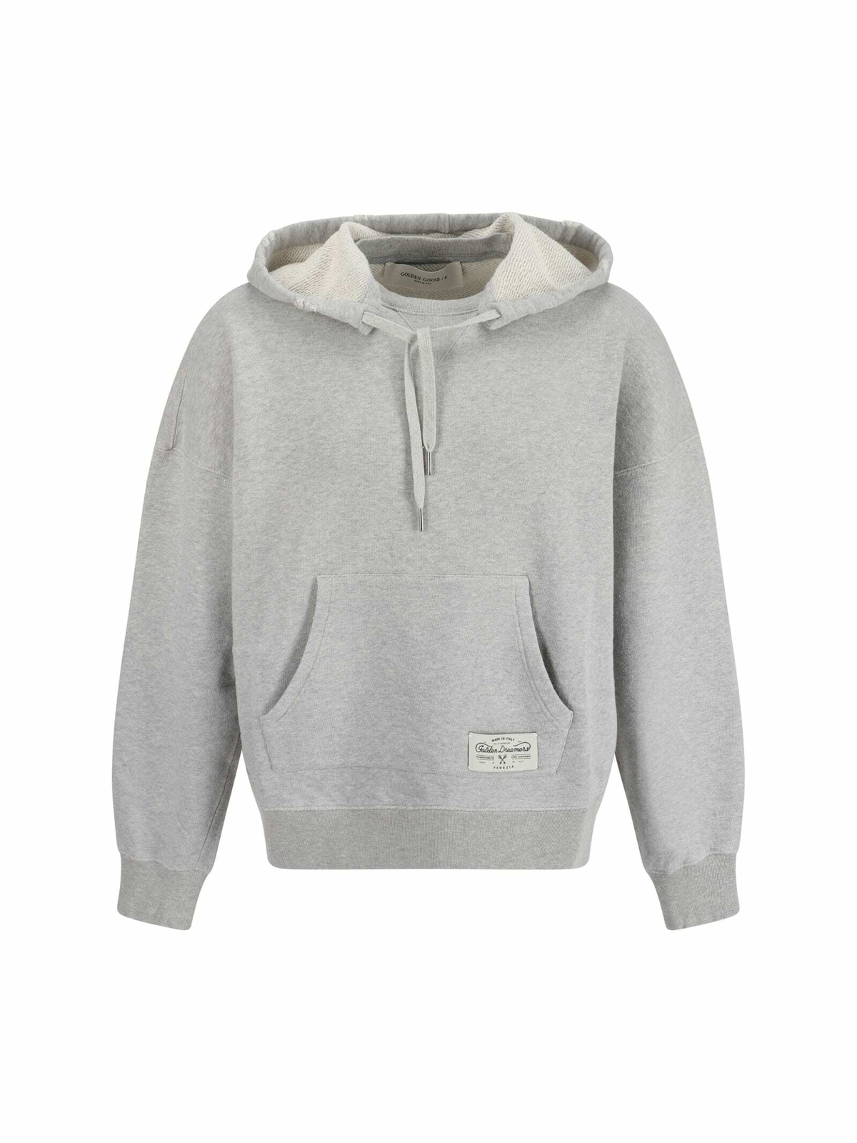 パーカー・フーディ Golden  Deluxe Brand Black Cotton Alighiero Sweatshirt Golden Goose Alighiero' Cotton Hoodie - White/Black