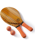 Frescobol Carioca - Garrett Leight Wooden Beach Bat Set