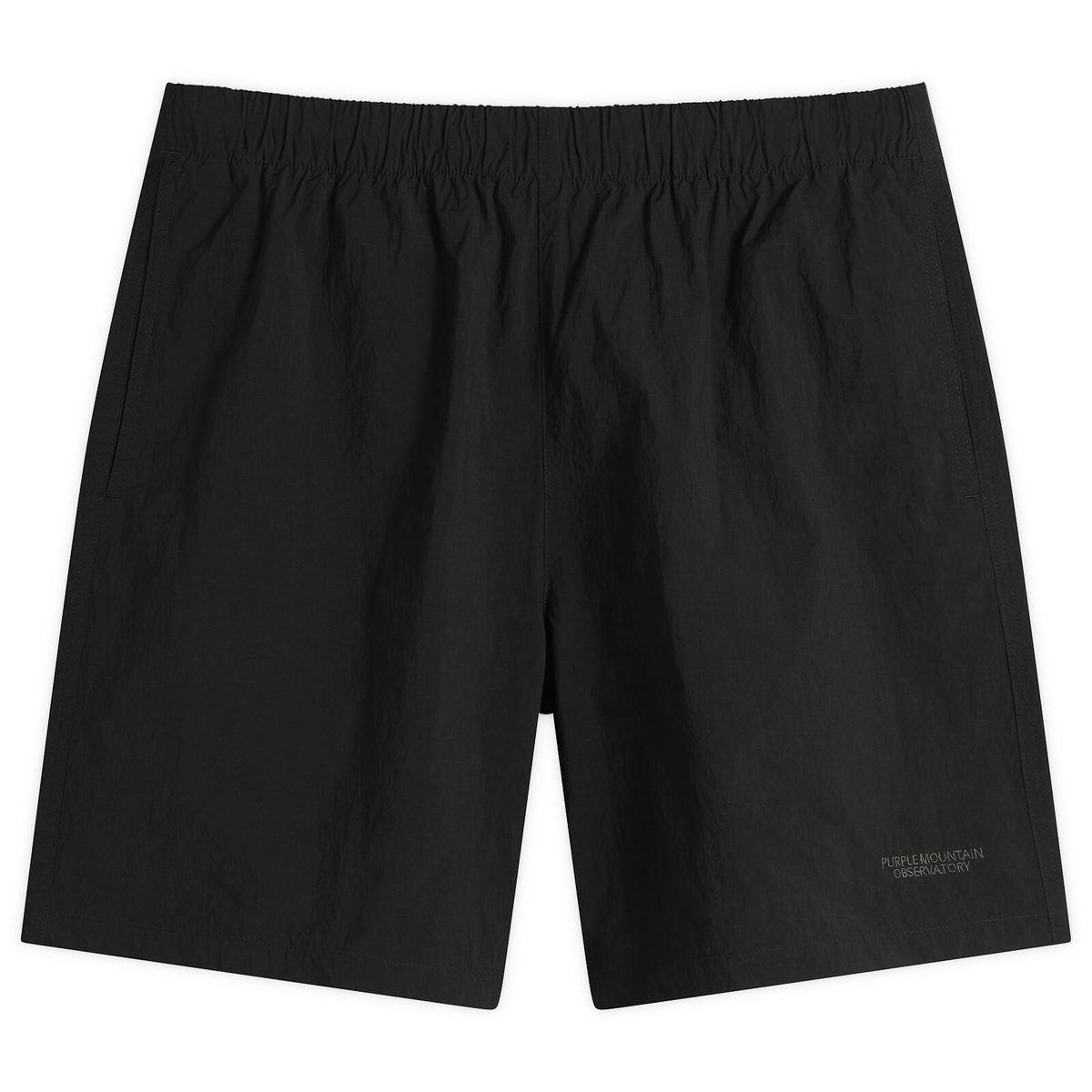 Purple Mountain Observatory Men's Track Short in Black