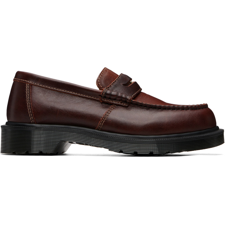 Photo: Dr. Martens Brown Penton Classic Calf Leather Loafers