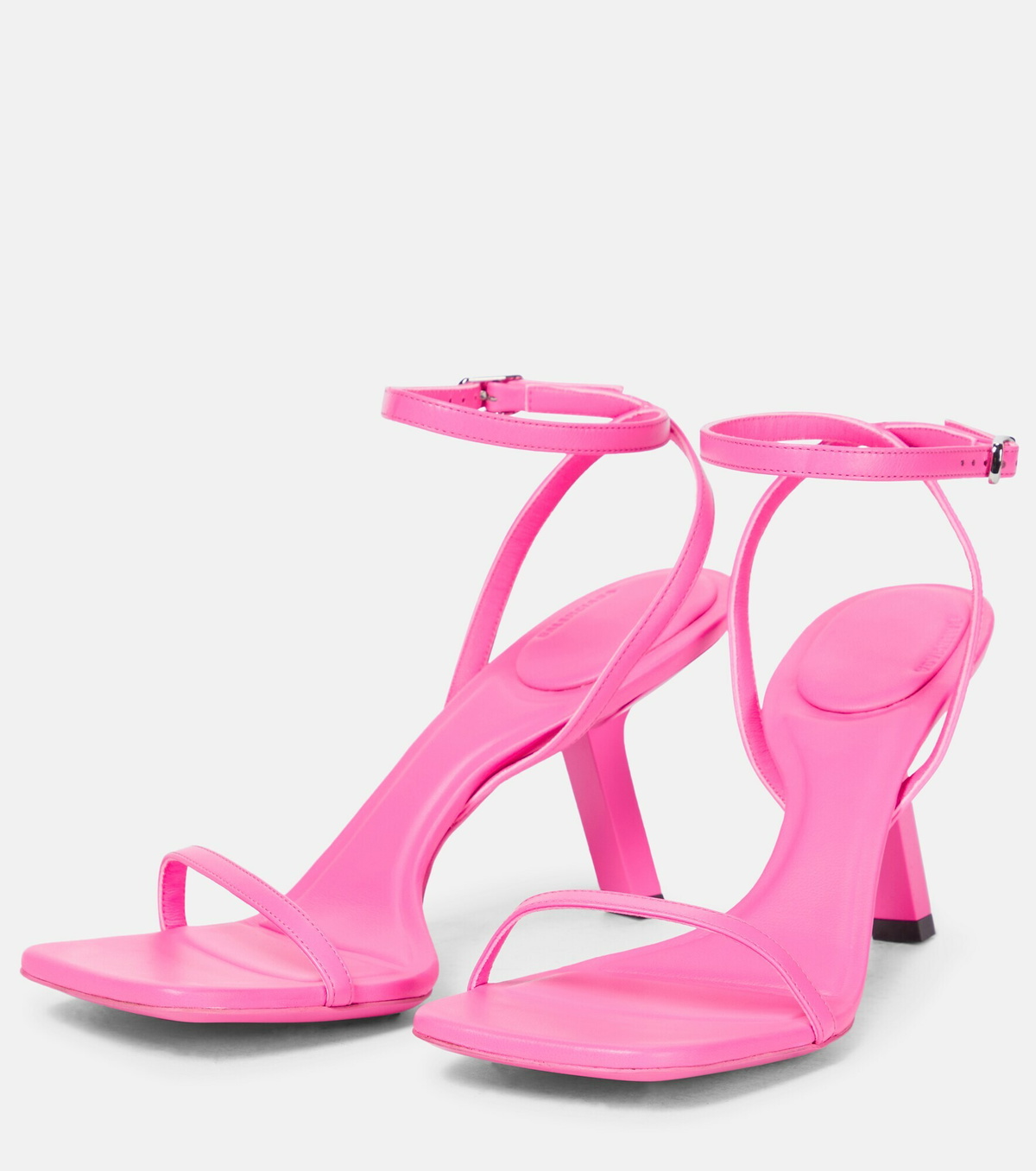 Balenciaga - Void leather sandals Balenciaga