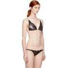 Stella McCartney Pink and Black Bella Admiring Soft Cup Bra