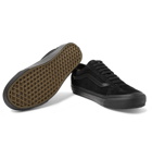 Vans - OG Old Skool LX Leather-Trimmed Suede Sneakers - Men - Black