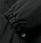 AMI - Logo-Embroidered Nylon Bomber Jacket - Black