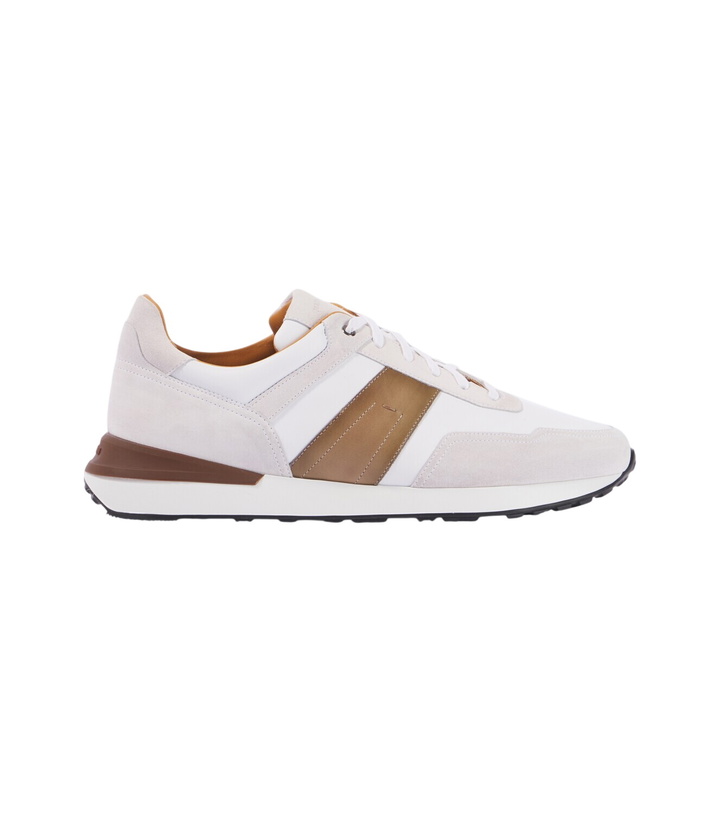 Photo: Magnanni Grafton leather-trimmed sneakers