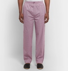 Ermenegildo Zegna - Printed Cotton-Blend Pyjama Set - Grape