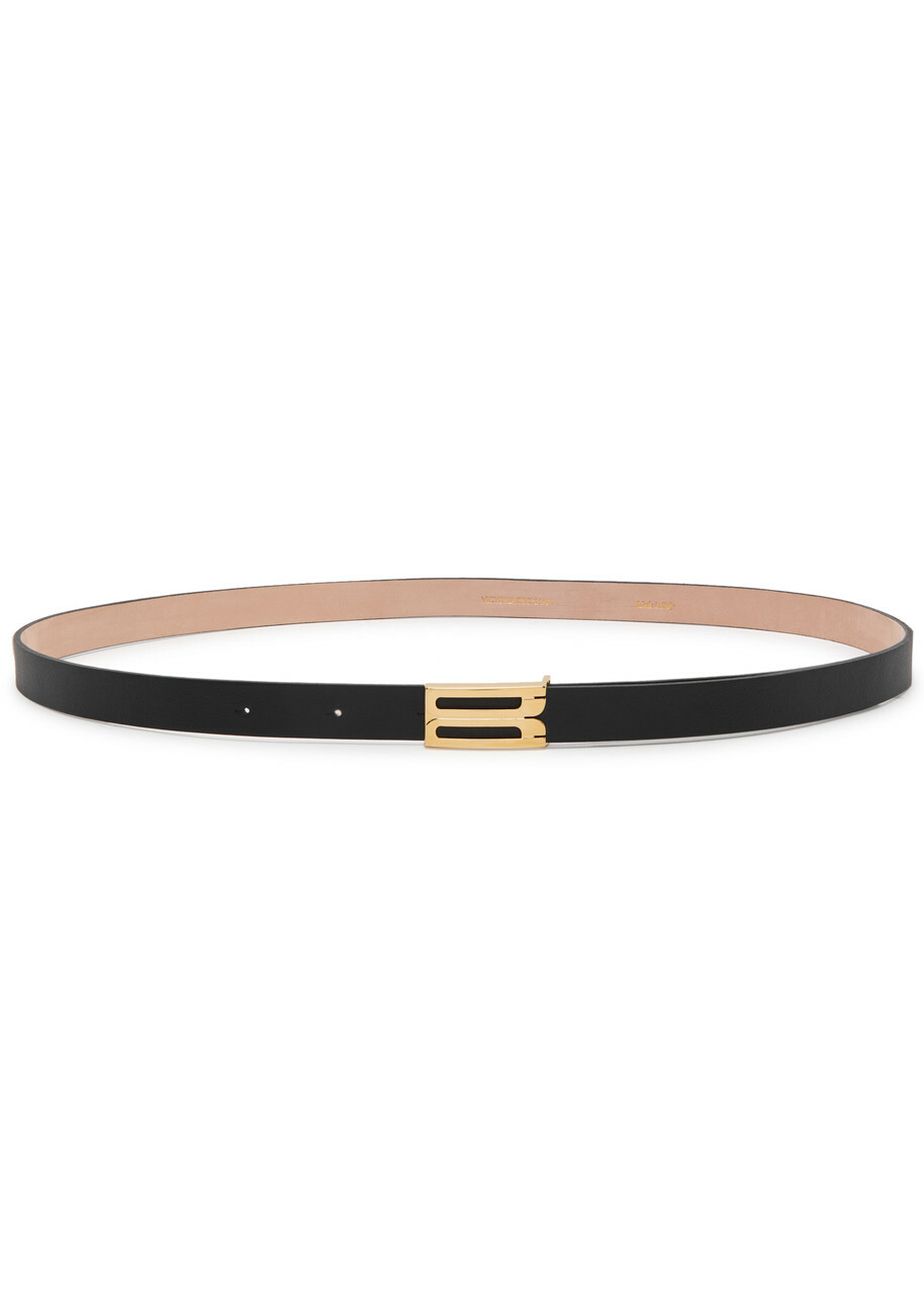 Victoria Beckham Logo Leather Belt Black Victoria Beckham Victoria Beckham Logo Leather Belt Black Victoria Beckham
