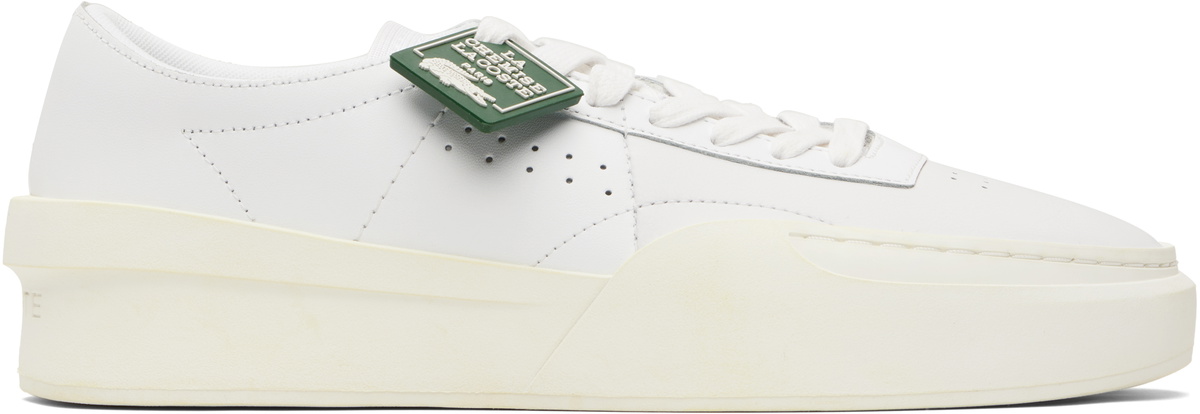 Lacoste White Rene Runway Sneakers Lacoste