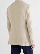 ETRO - Linen and Hemp-Blend Blazer - Neutrals