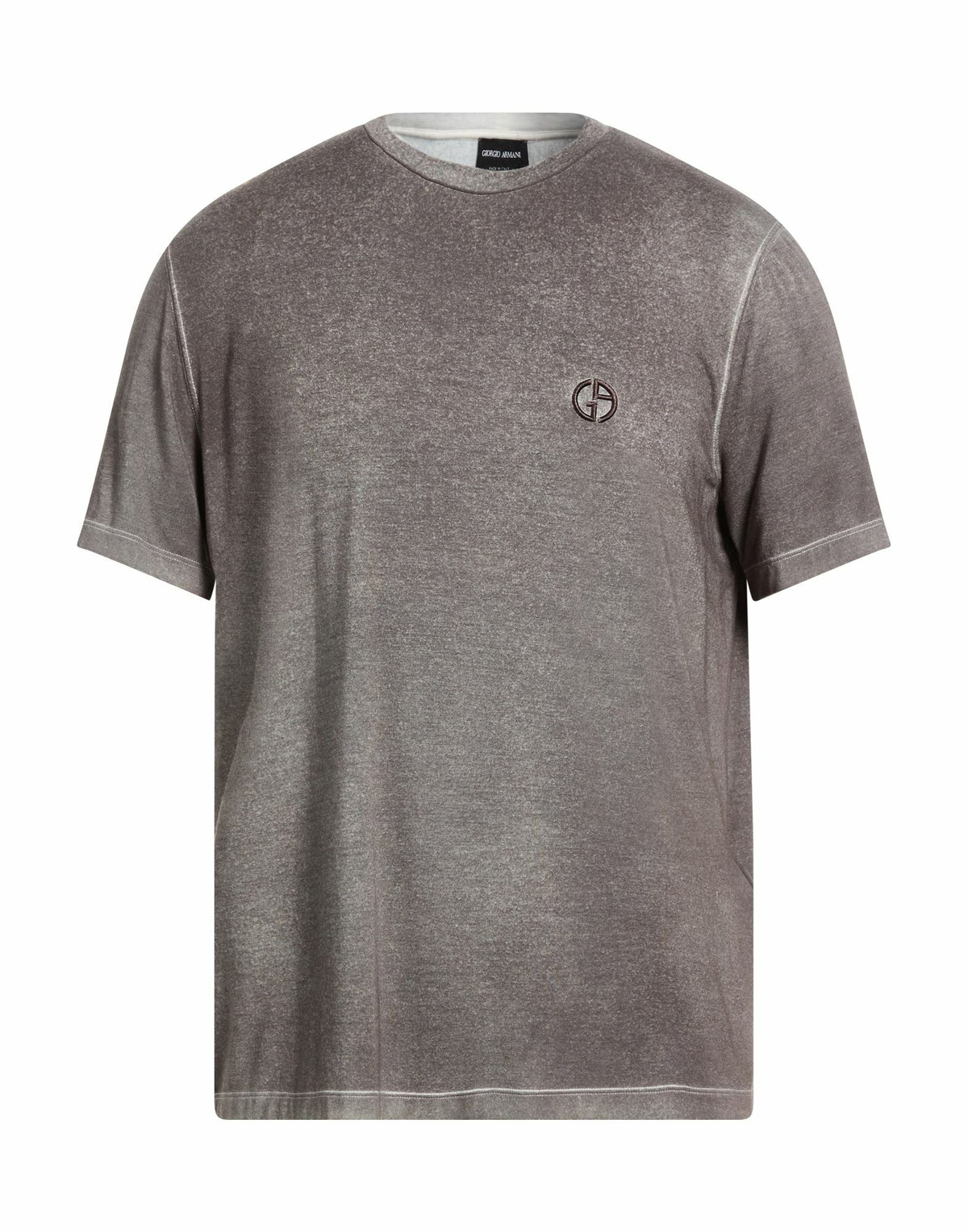 Giorgio Armani Mens T-shirt in Grey