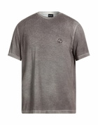 Giorgio Armani Mens T-shirt in Grey
