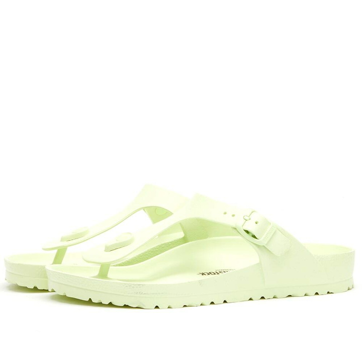 Photo: Birkenstock Women's Gizeh Eva in Faded Lime