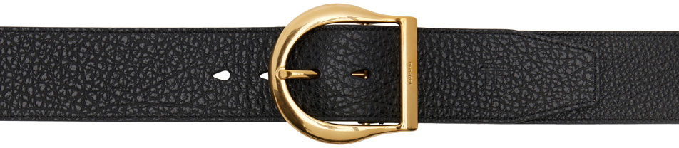 TOM FORD Black Western Belt TOM FORD