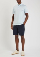 Boss Cotton Polo Shirt Light Blue