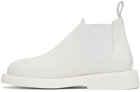 Marsèll White Gomme Beatles Chelsea Boots