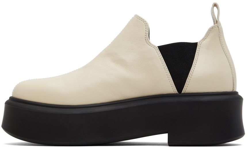 The Row Off-White Robin Ankle Boots The Row