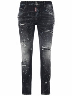 DSQUARED2 - Super Twinky Fit Cotton Denim Jeans