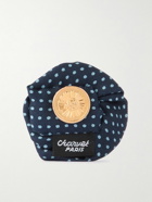 Charvet - Polka-Dot Silk-Faille Lapel Pin