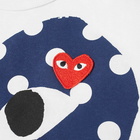 Comme des Garcons Play Women's Polka Dot Heart Tee