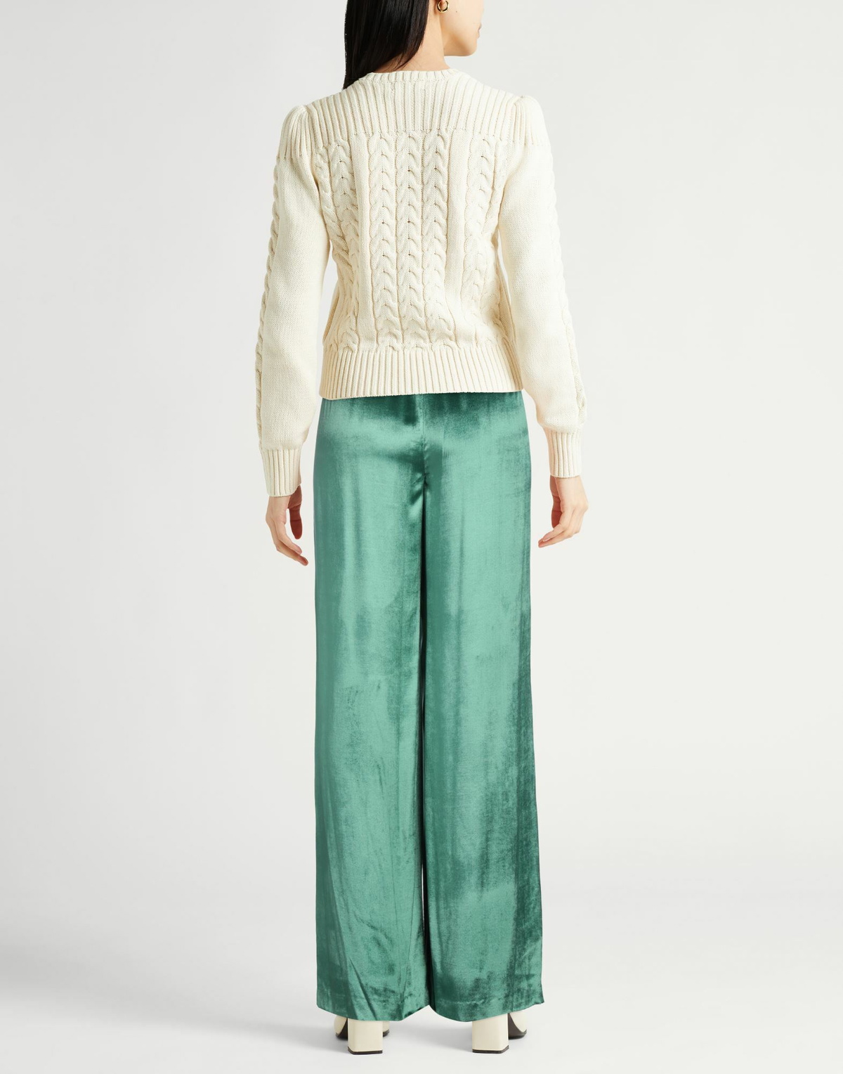 Red Valentino Womens Pants in Green