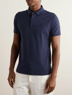 Polo Ralph Lauren - Logo-Embroidered Cotton Polo Shirt - Blue