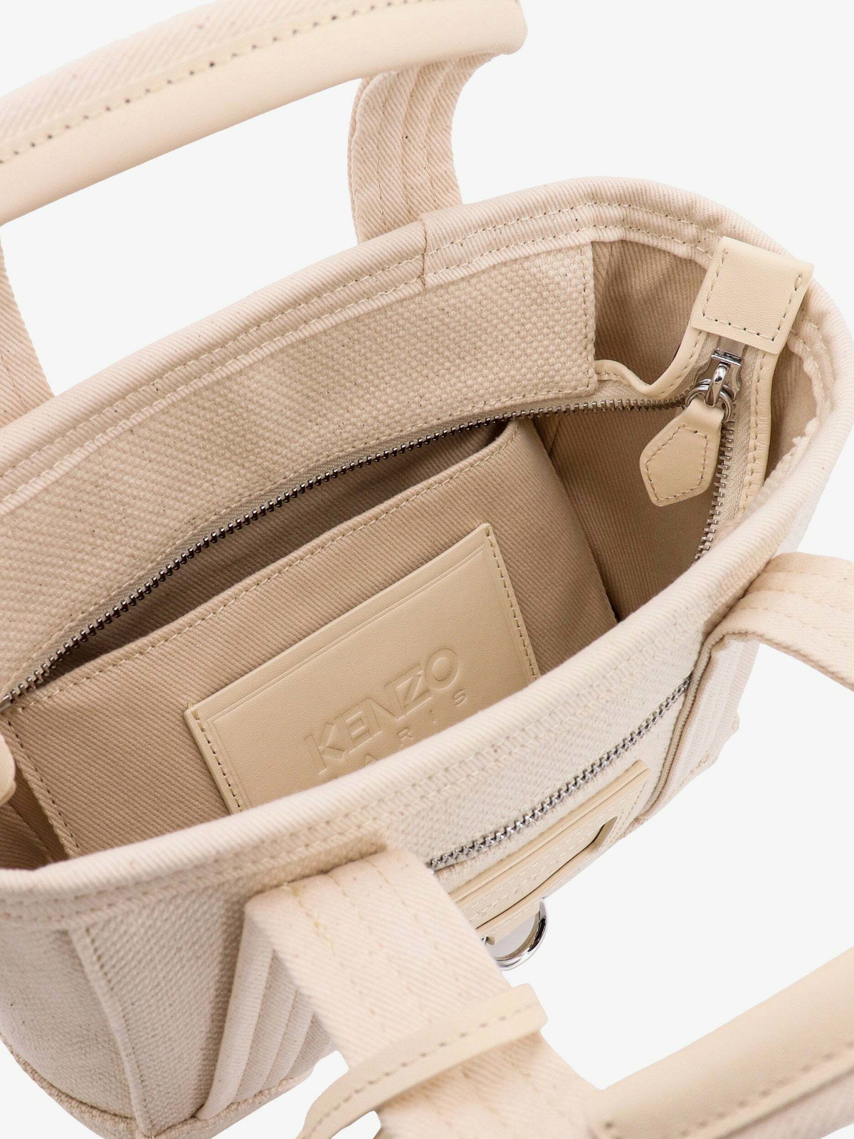 Kenzo Paris Shoulder Bag Beige Womens Kenzo