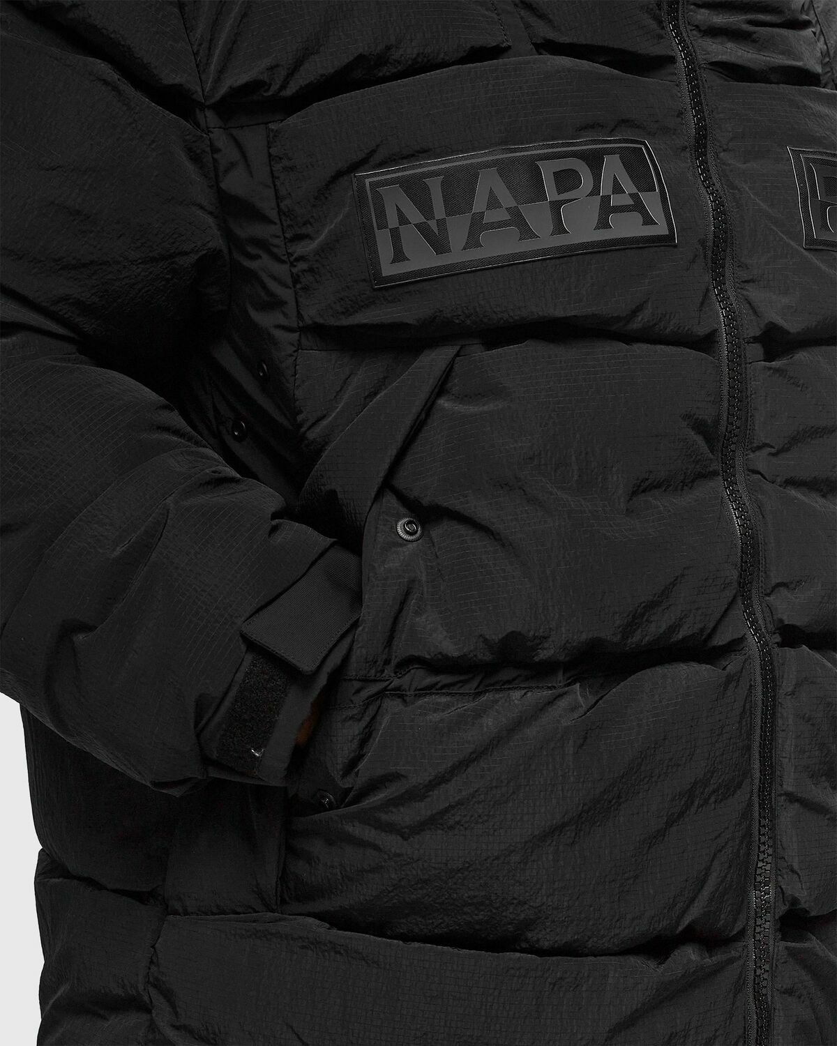 Napapijri Hyper Puffer Jacket Black Down & Puffer Jackets Napapijri Hyper Puffer Jacket Black Down & Puffer Jackets