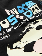 Nike - NSW Logo-Print Cotton-Jersey T-Shirt - Black