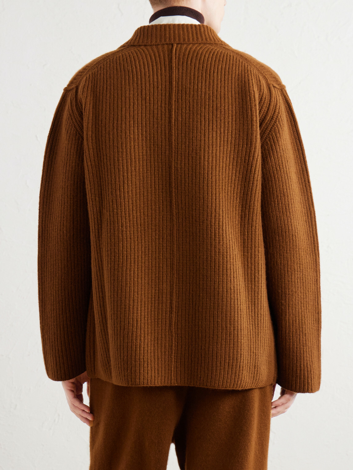 Casey Casey - Panno Wool-Knitted Cardigan - Brown