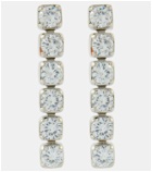 Jil Sander Crystal-embellished drop earrings