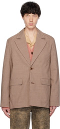 Séfr Brown Insight Blazer