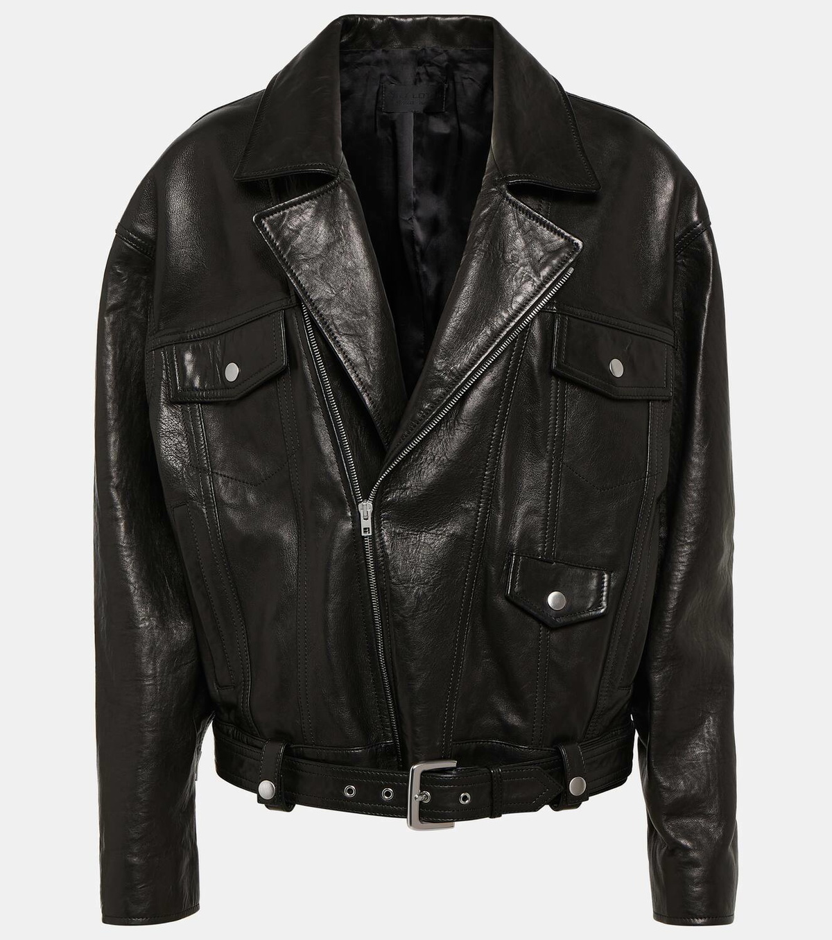 Nili Lotan Lenny leather biker jacket Nili Lotan