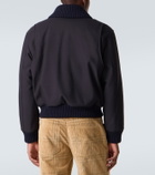 Burberry Wool-blend bomber jacket