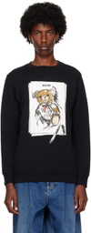 Moschino Black Teddy Bear Sweatshirt