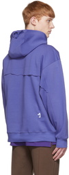 ADER error Purple Geomid Hoodie