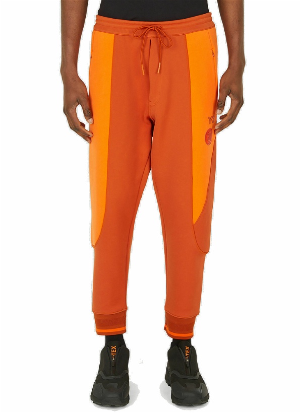 Photo: Logo Motif Track Pants in Orange
