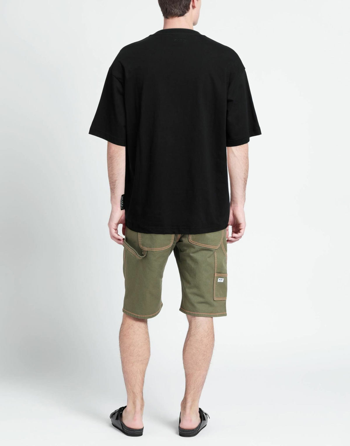 Lanvin Mens T-shirt in Black