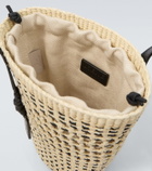 Loewe Paula's Ibiza leather-trimmed shoulder bag