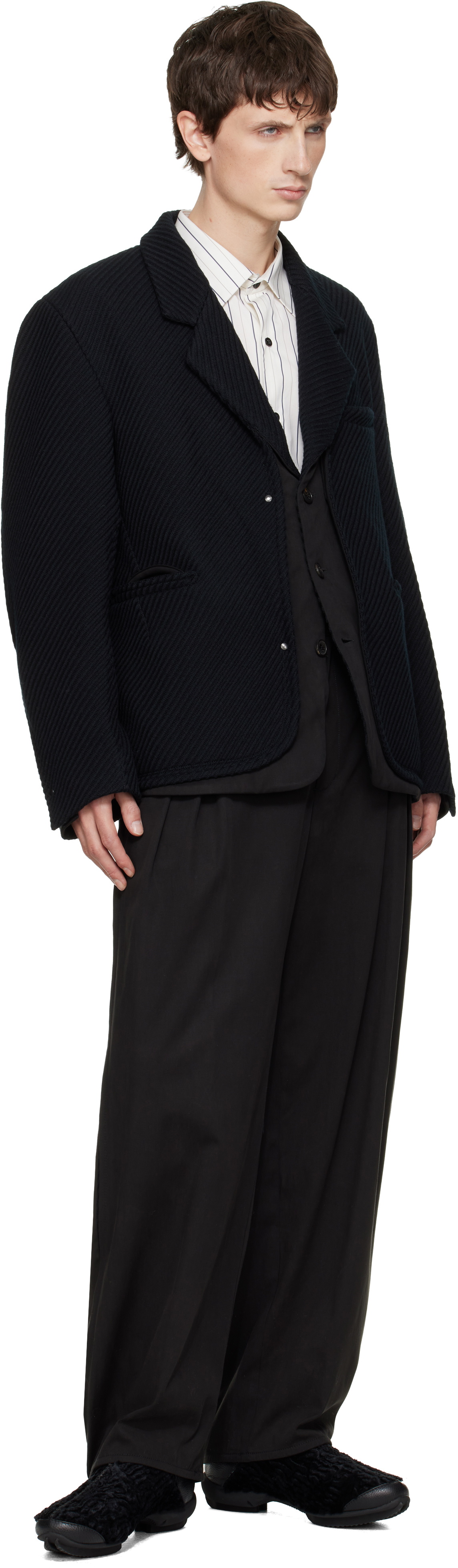 Kiko Kostadinov Black Halics Blazer