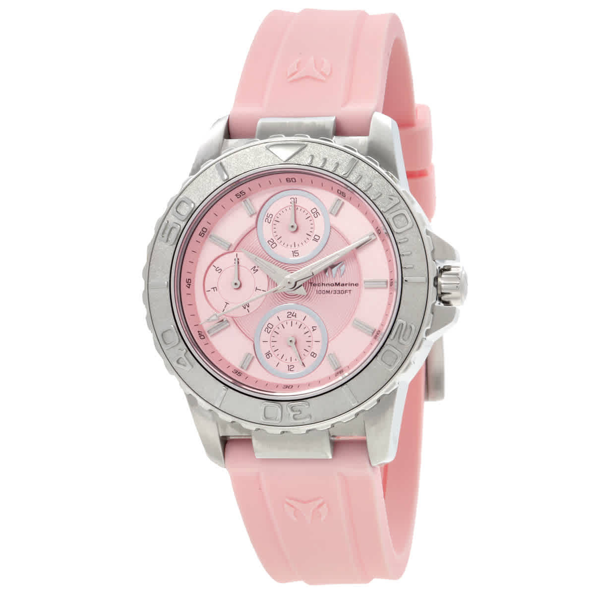 Technomarine Sea Quartz Pink Dial Ladies Watch TM-725013