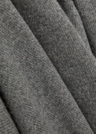 Armarium Alida Scarf-effect Wool and Cashmere-blend Jumper Grey