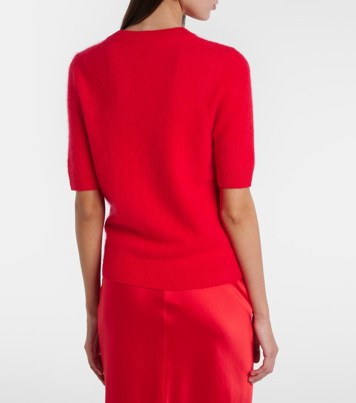 Dorothee Schumacher Fluffy Statements wool and cashmere top