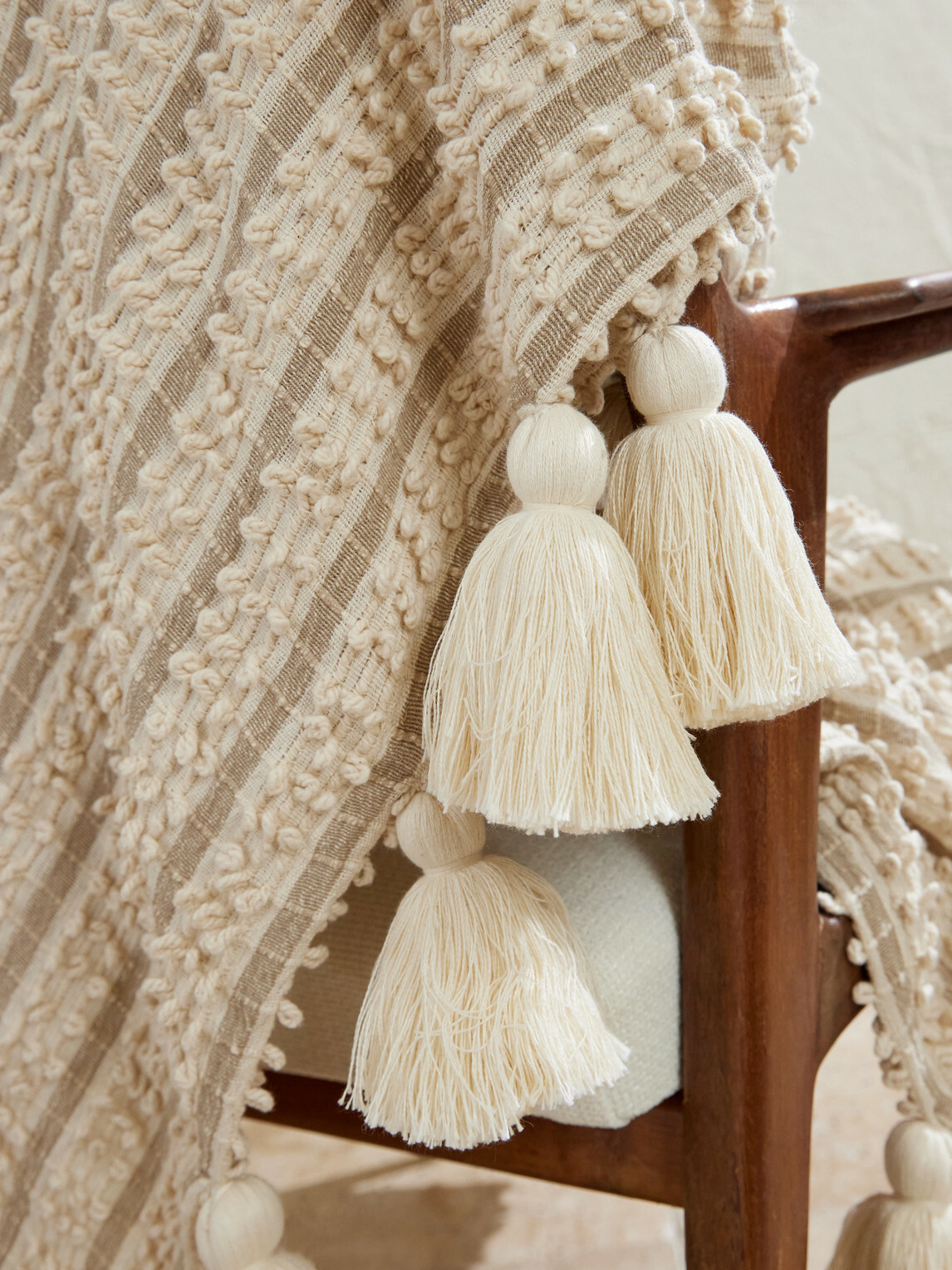 Soho Home - Cassia Tasseled Cotton Throw