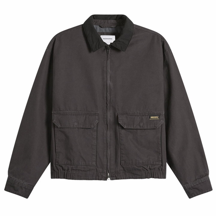 Photo: thisisneverthat Men's Windstopper 2L Utility Jacket in Charcoal