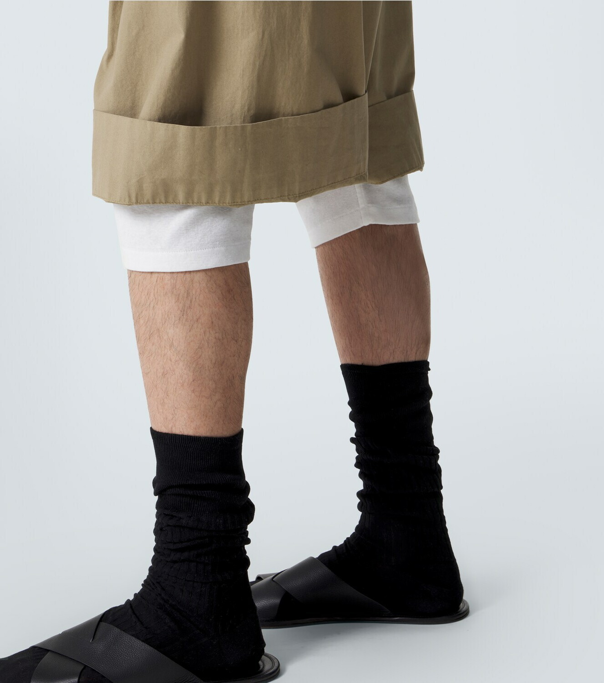 The Row Satya cotton bermuda shorts