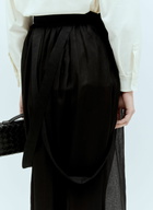 Max Mara Silk Chiffon Maxi Skirt